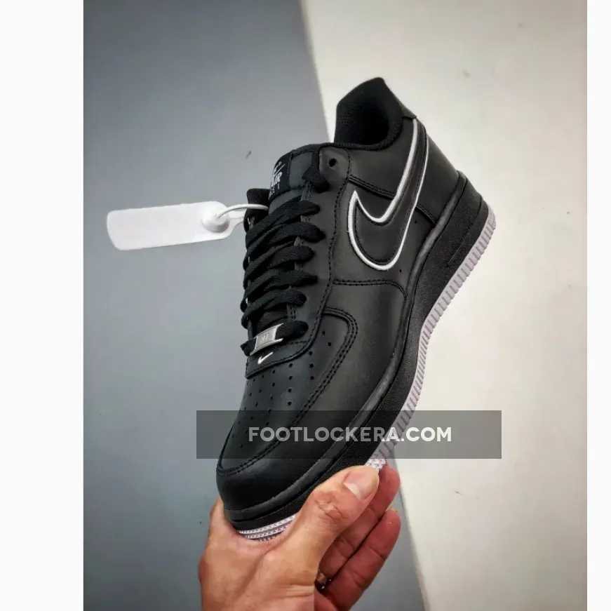 Nike Air Force 1 Low Outline Black White 07 650r Ninja Nike Air Force 1 Low Outline Black White 07 650r Ninja