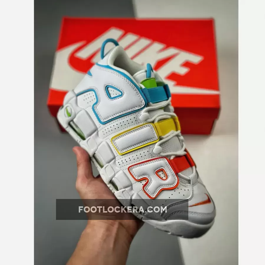 Nike Air More Uptempo White Multi FJ4624-100 Restock
