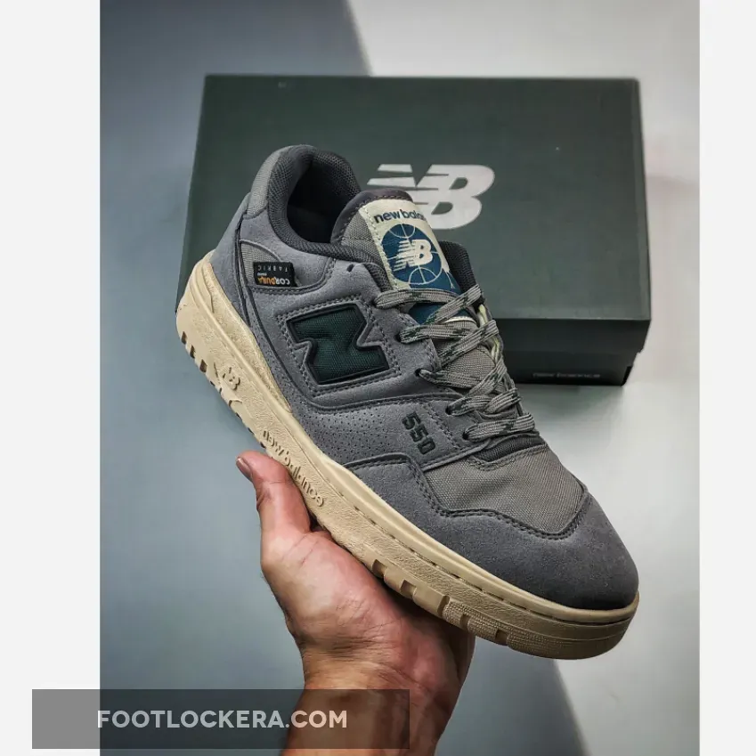 Size? x New Balance 550 Cordura Pack Grey #new balance cordura 550