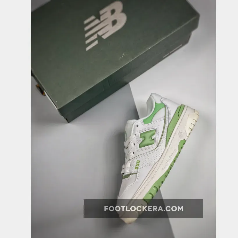New Balance 550 White/Mint Green / green new balance 550