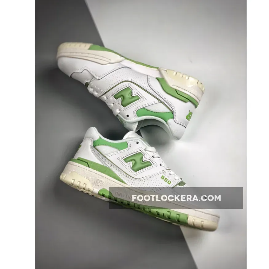 New Balance 550 White/Mint Green / green new balance 550