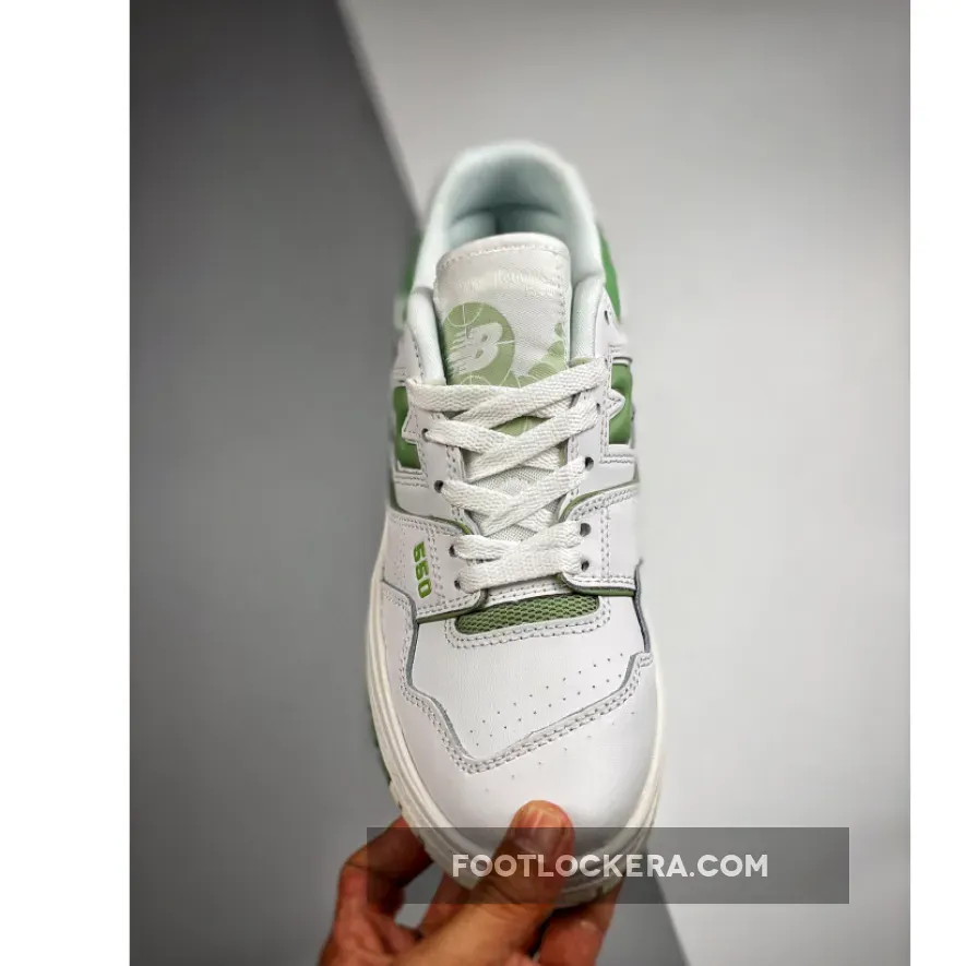New Balance 550 White/Mint Green / green new balance 550