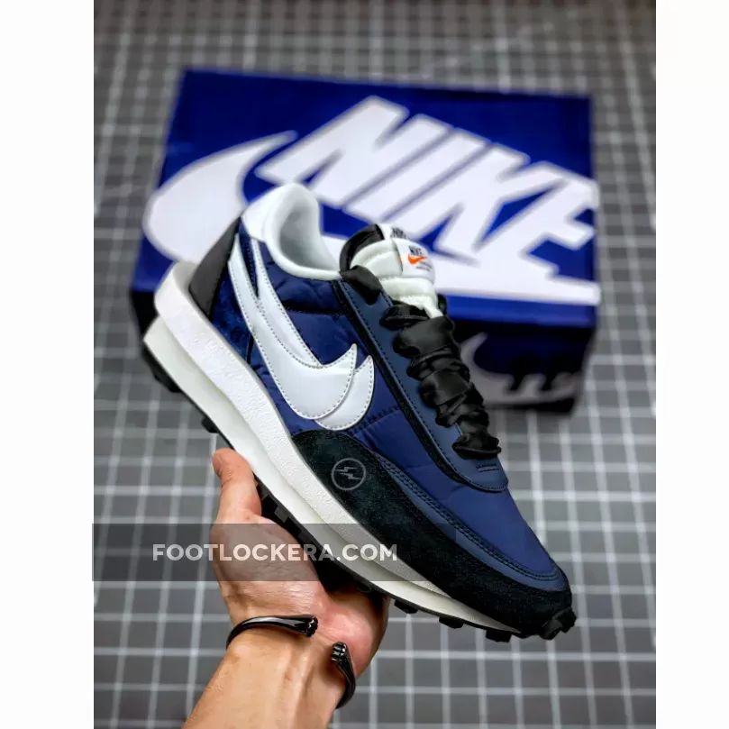 Fragment x Sacai x Nike LDV Waffle Navy Black White BV0073-401