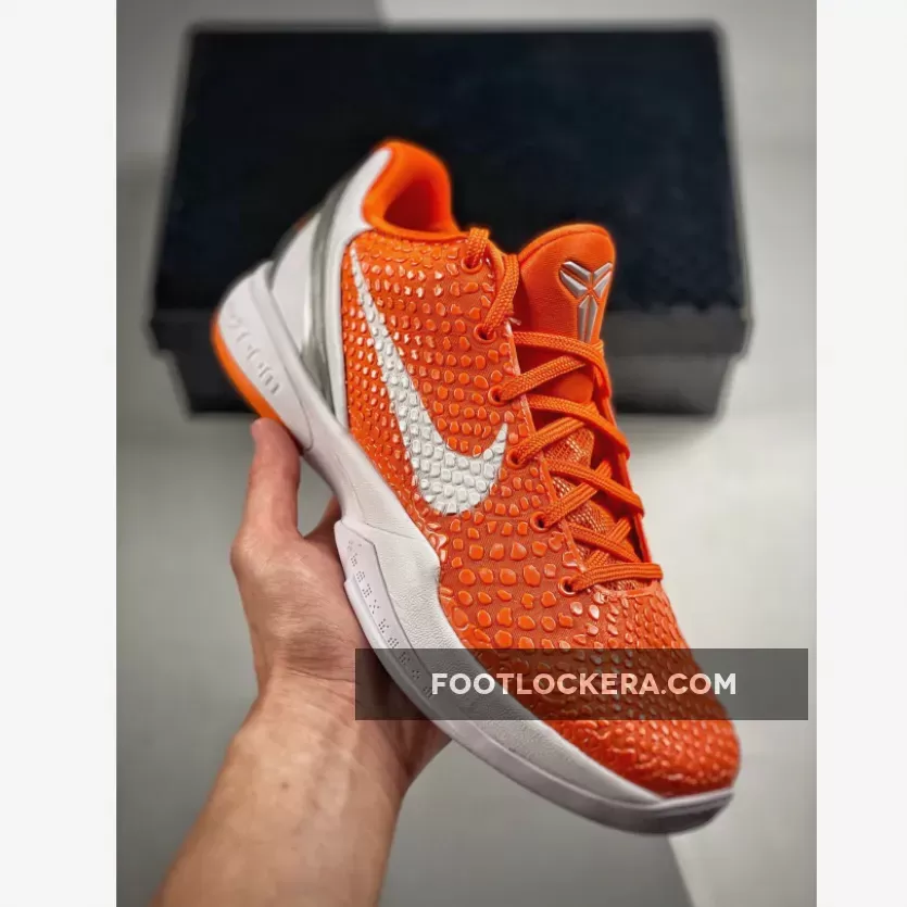 Nike Kobe 6 PE Orange White / White Kobe Lows