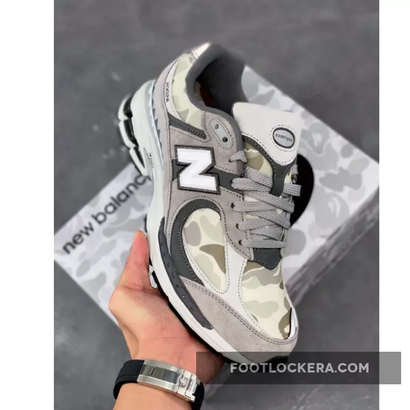BAPE x New Balance 2002R 'Apes Together Strong-Grey Camo' - bape x 2002r