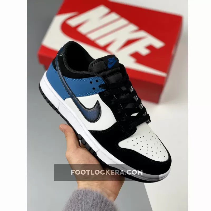 Nike Dunk Low Summit White/Industrial Blue-Black FD6923-100
