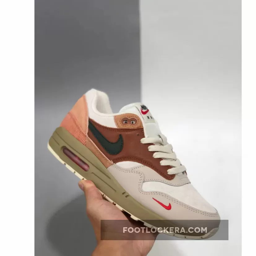 Nike Air Max 1 'City Pack – Amsterdam' RED BARK/KHAKI/TERRA BLUSH/DUS nike amsterdam