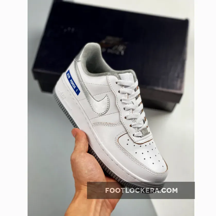 Air Force Maker Nike Air Force 1 Low 'Label Maker' White Silver DC5209-100