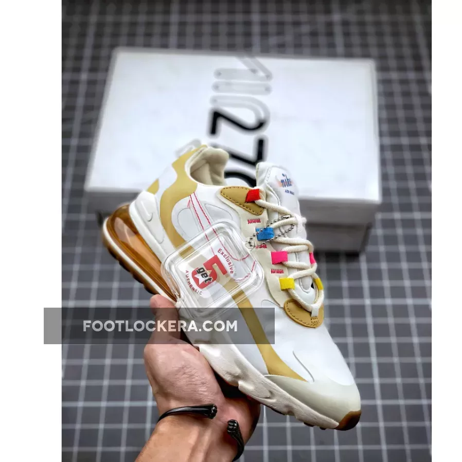 Nike Air Max 270 React 'Pale Ivory' CQ0208-101 Online