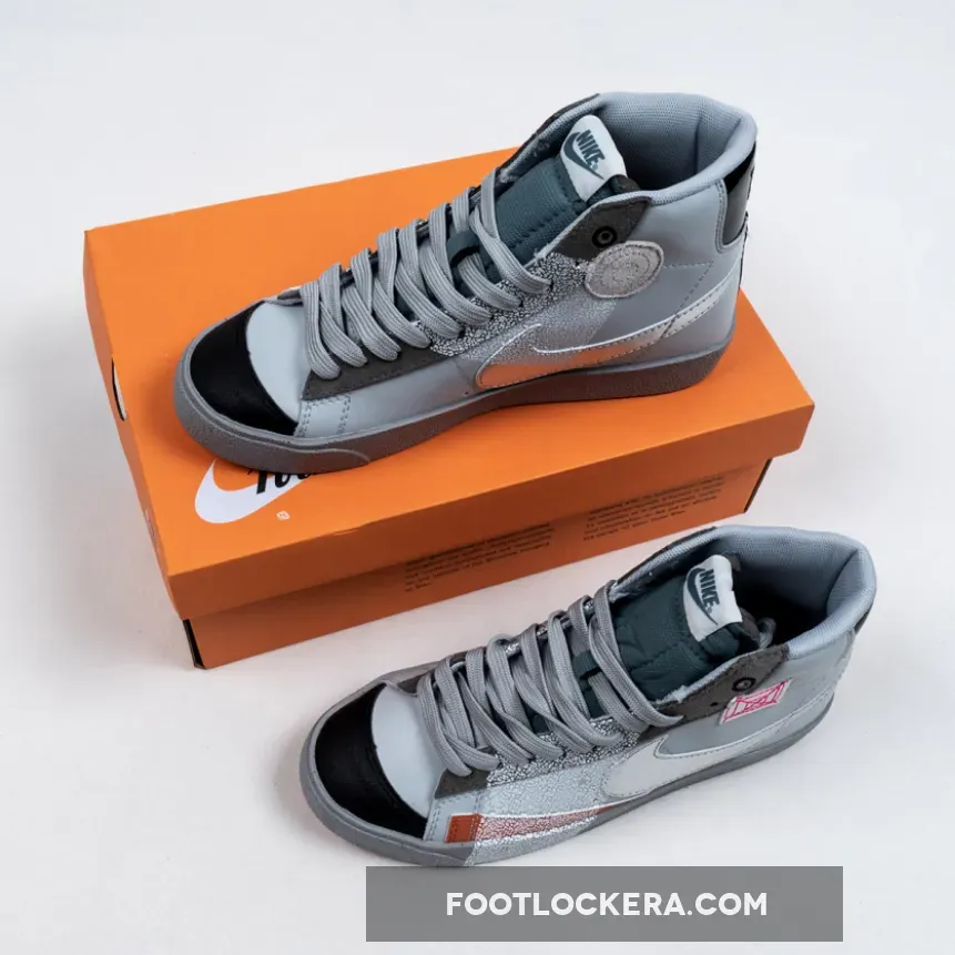 Nike Blazer Mid 77 White Metallic Silver DC9170-001 / nike blazer metallic silver