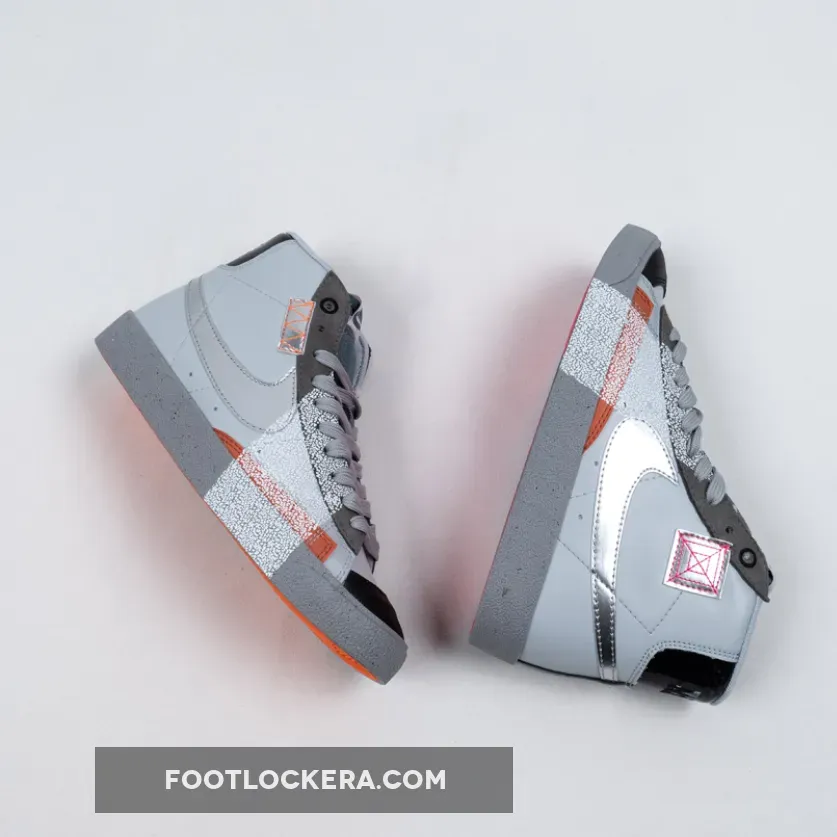 Nike Blazer Mid 77 White Metallic Silver DC9170-001 / nike blazer metallic silver