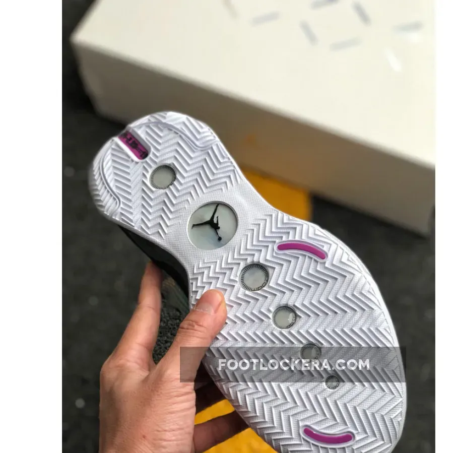 Air Jordan 34 Blue Void/Green Glow-Black-Metallic Silver