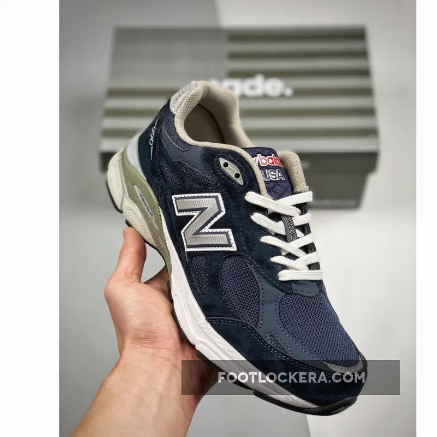 New Balance 990v3 Navy Black Denim M990NB3 - new balance windbreaker jacket