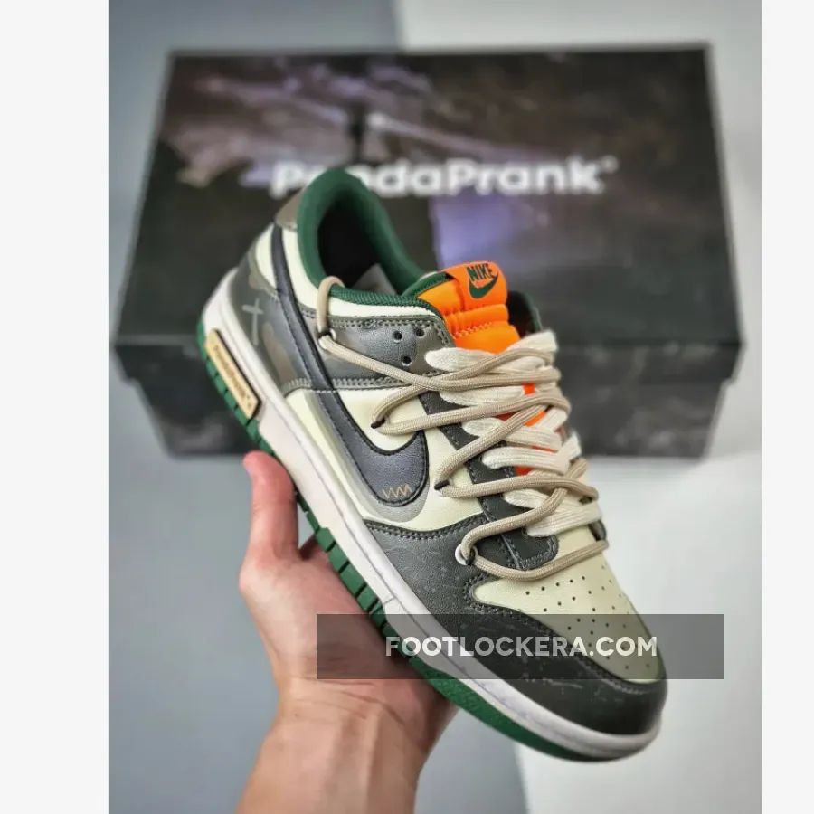 Nike Dunk Low Miami Hurricanes Green Orange For Sale