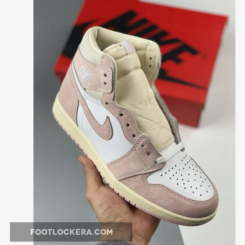 Jordan 1 High OG 'Washed Pink' Atmosphere/White-Muslin / jordan 1 high retro