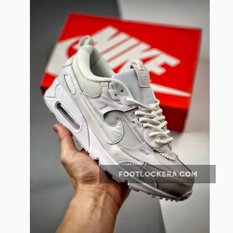Nike Air Max 90 Futura 'Triple White' women's nike air max futura