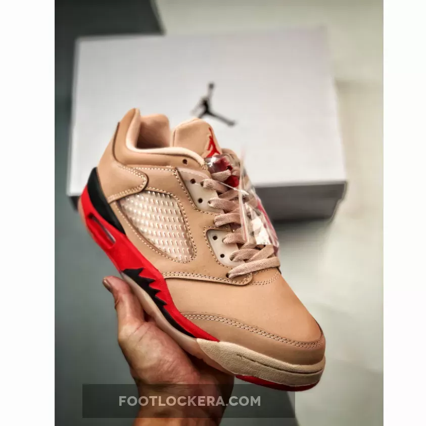 Air Jordan 5 Low 'Girls That Hoop' Arctic Orange/Siren Red-Black jordan 5 girls that hoop