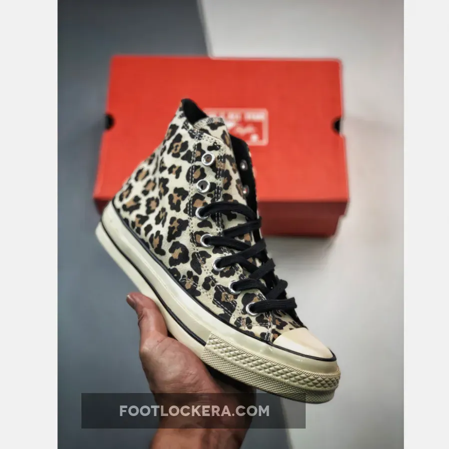 Converse Chuck Taylor All-Star 70 Hi Cheetah Print 163406C - cheetah high top converse