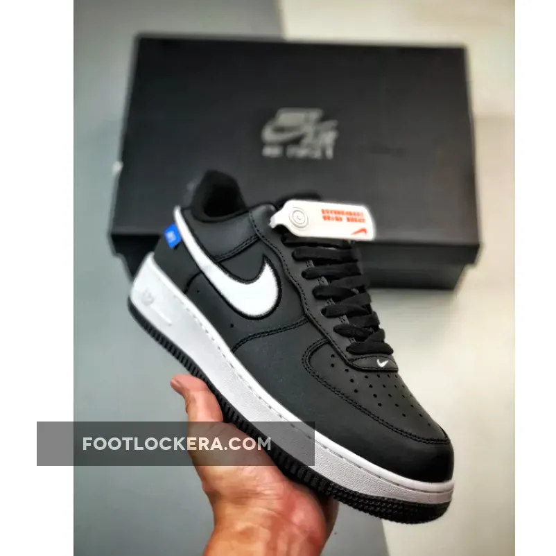 Online Nike Air Force 1 Low Black White Blue FN7804-001