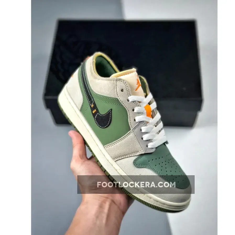 Air Jordan 1 Low SE Craft Sky J Light Olive New Arrival | aj1 low olive