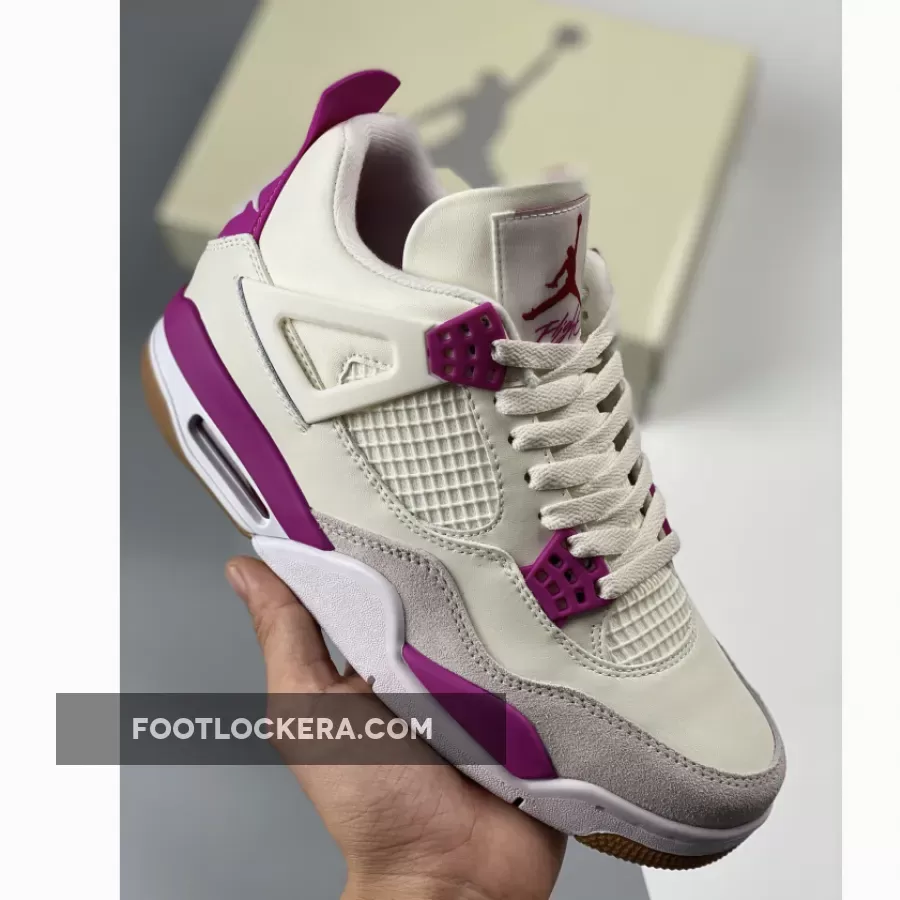 Nike SB X Air Jordan 4 Retro White Purple 2023 List! 1681733810 Online