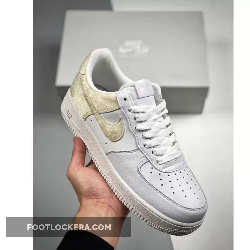 Nike Air Force 1 Low 'Pony Hair' Photon Dust White DM9088-001 / pony nike