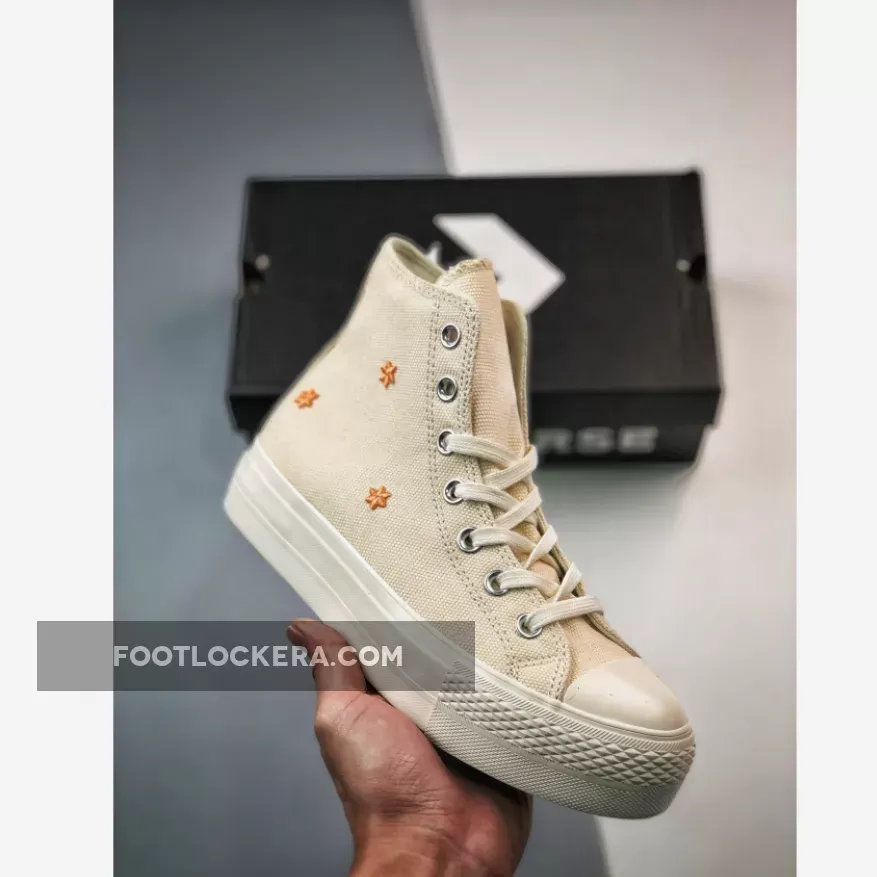 Converse Chuck Taylor Lift High Ivory Peach A05972C