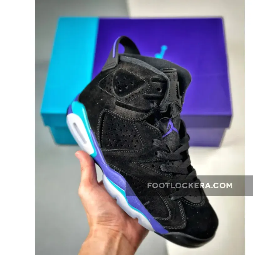 Jordan 6 "Aqua" Black/Bright Concord-Aquatone CT8529-004