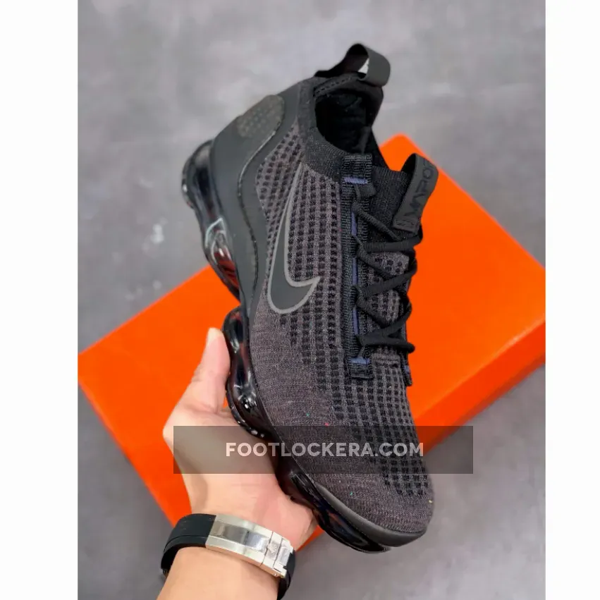 Discount Nike Air VaporMax 2021 'Triple Black' DH4084-001