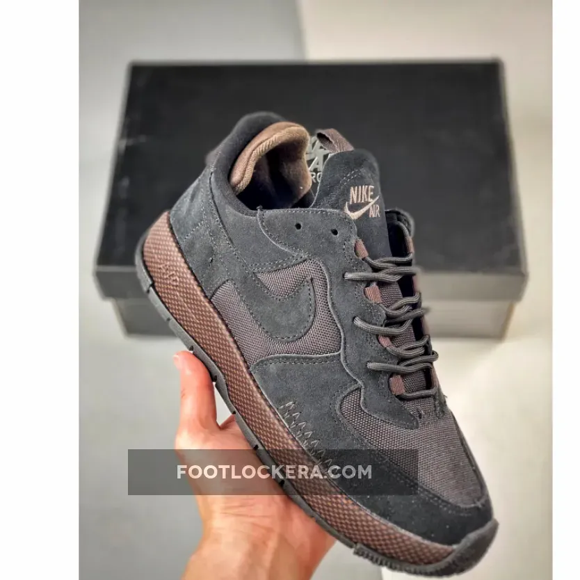 Nike Air Force 1 Wild Black Velvet Brown FB2348-001