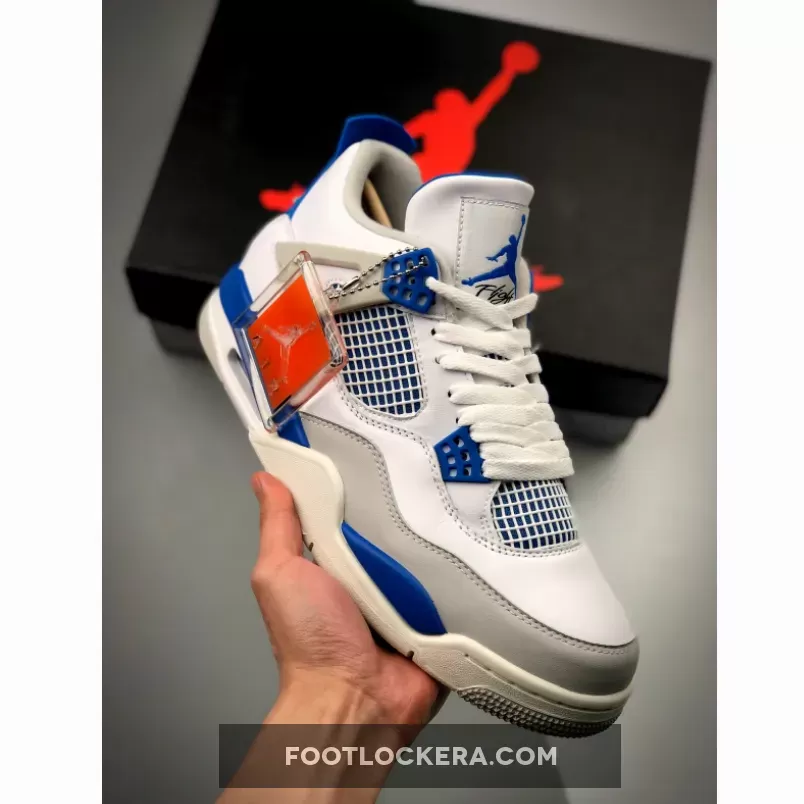 Air Jordan 4 Retro Military Blue 308497-105 / military blue 4s off white