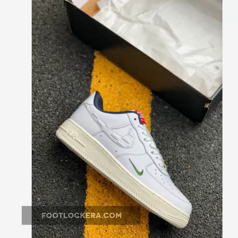 Kith X Nike Air Force 1 Low White/University Red-Metallic Gold Cheap