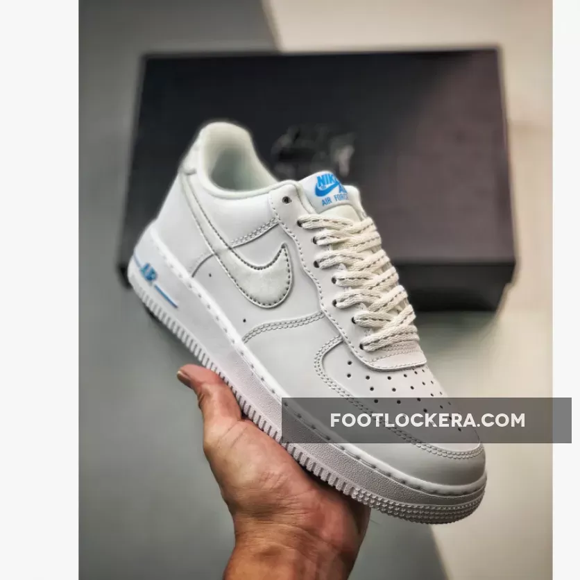 Nike Air Force 1 Low White Silver DR0142-100 - silver air force