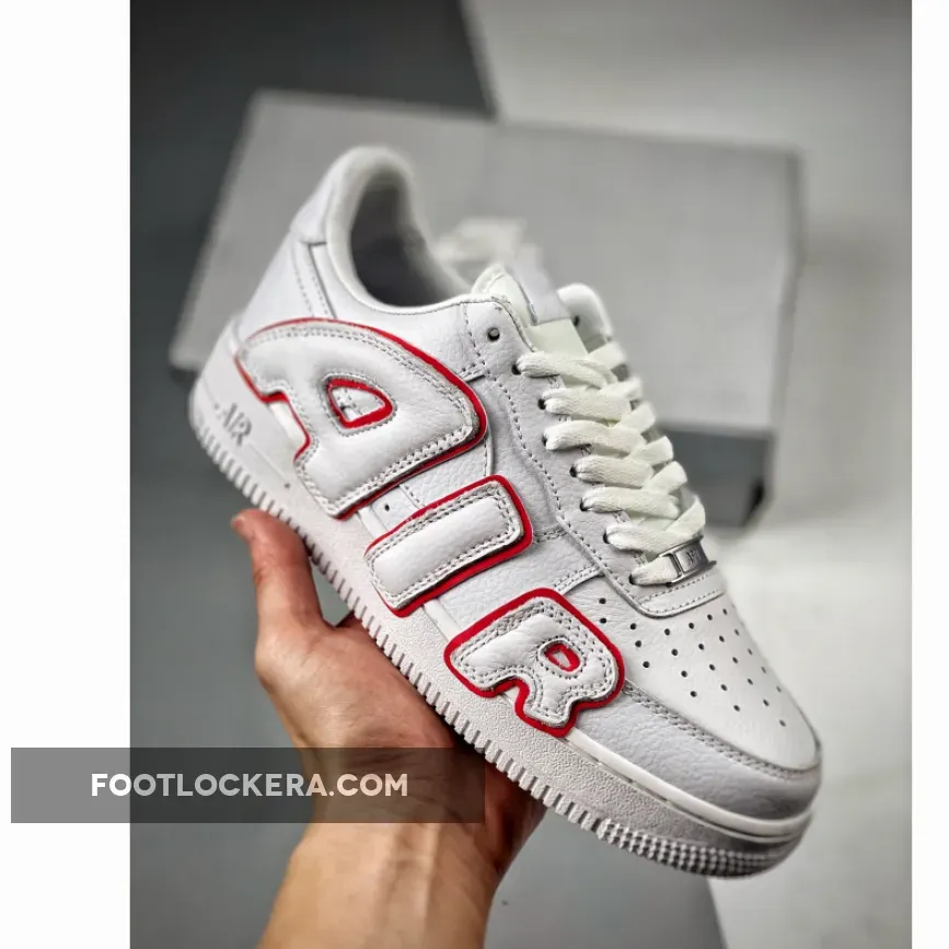 Cactus Plant Flea Market x Nike Air Force 1 Low White Red - air force 1 flea market