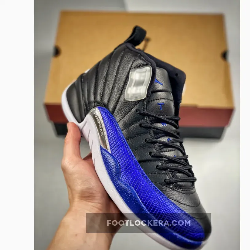 Air Jordan 12 Hyper Royal/Black-Metallic Silver-White / jordan hyper royal 12
