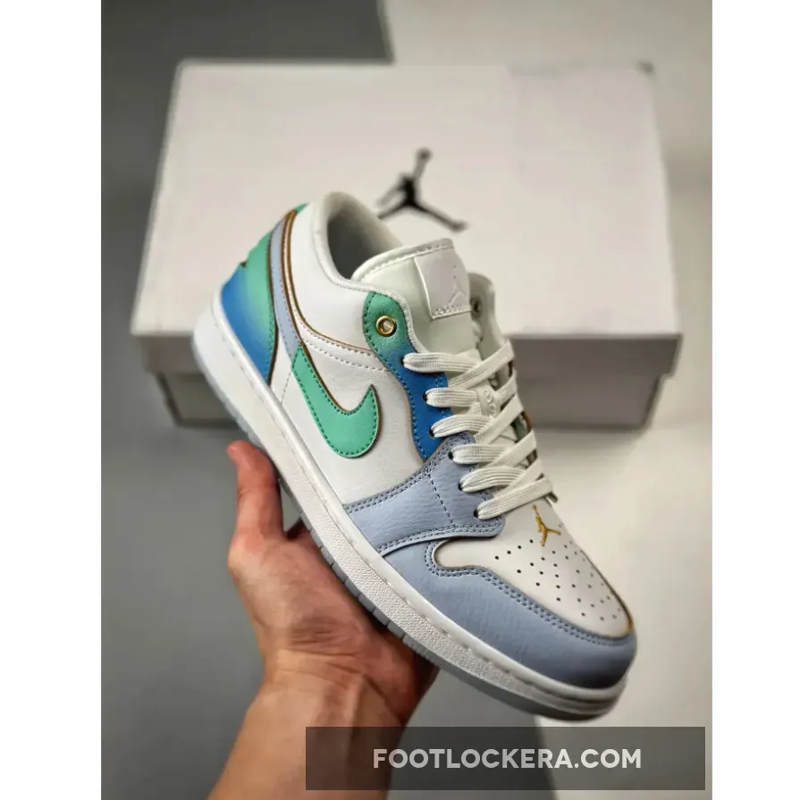 Air Jordan 1 Low SE White Emerald Rise New Arrival | emerald 11 low