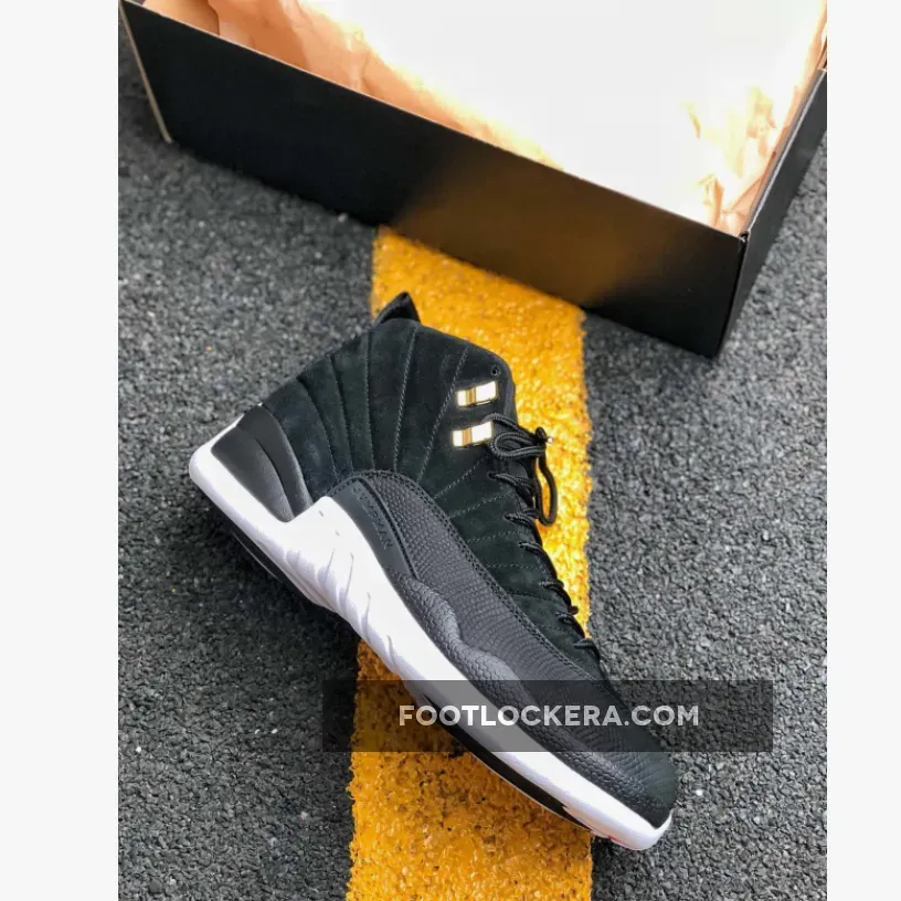 Jordan 12 Reverse Taxi Black 130690-017 / reverse taxi jordan 12