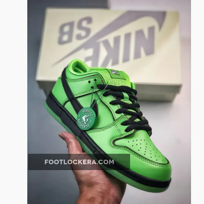 The Powerpuff Girls x Nike SB Dunk Low Buttercup | BUTTERCUP DEF