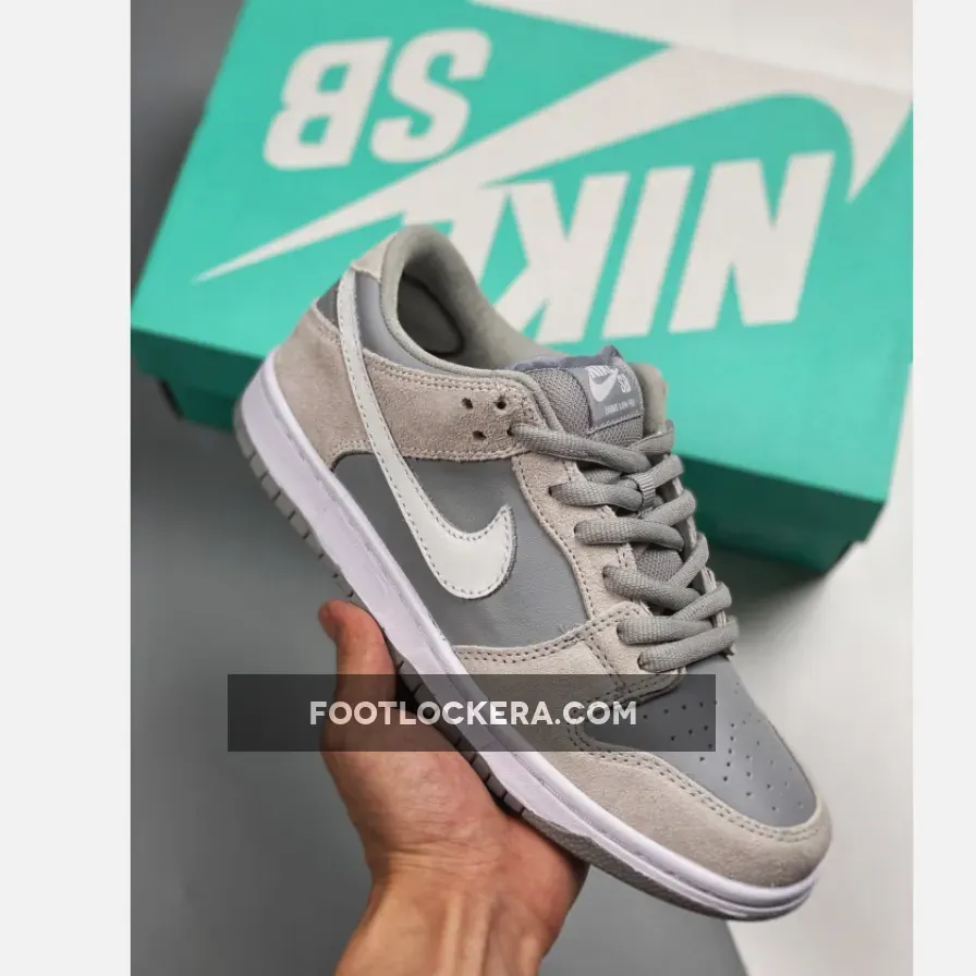 Nike Dunk Low Sb 'Summit White' -Wolf Grey - dunk low summit white