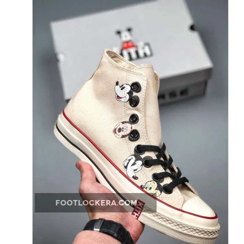 KITH X Disney X Converse Chuck 70 'Cream Canvas' / Chuck 70 Cream