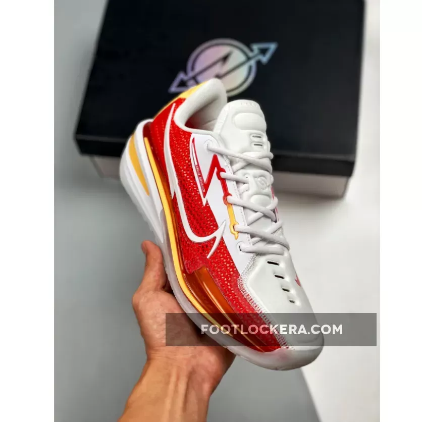 Nike Air Zoom GT Cut White Red Yellow nike zoom g.t. cut basketball