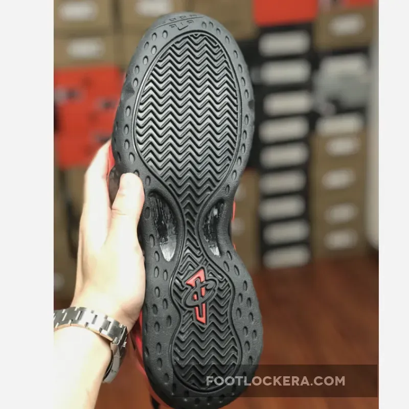 Nike Air Foamposite One Habanero Red/Black 314996-603 habanero red foamposite