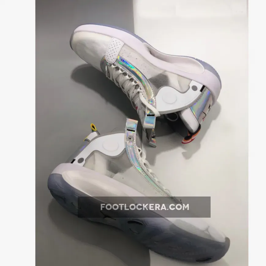 Air Jordan 34 'White Iridescent' White/Metallic Silver air jordan 34 white iridescent