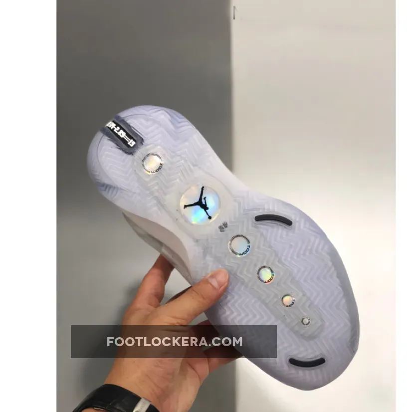 Air Jordan 34 'White Iridescent' White/Metallic Silver air jordan 34 white iridescent