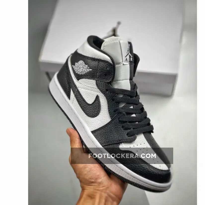 Air Jordan 1 Mid 'Invert' White/Black DR0501-101 #air nike jordan 1