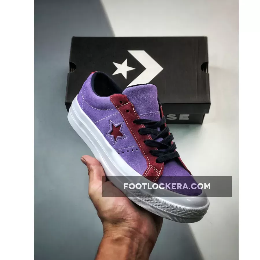 Converse One Star Low 'Deep Periwinkle Rhododenron' - converse periwinkle