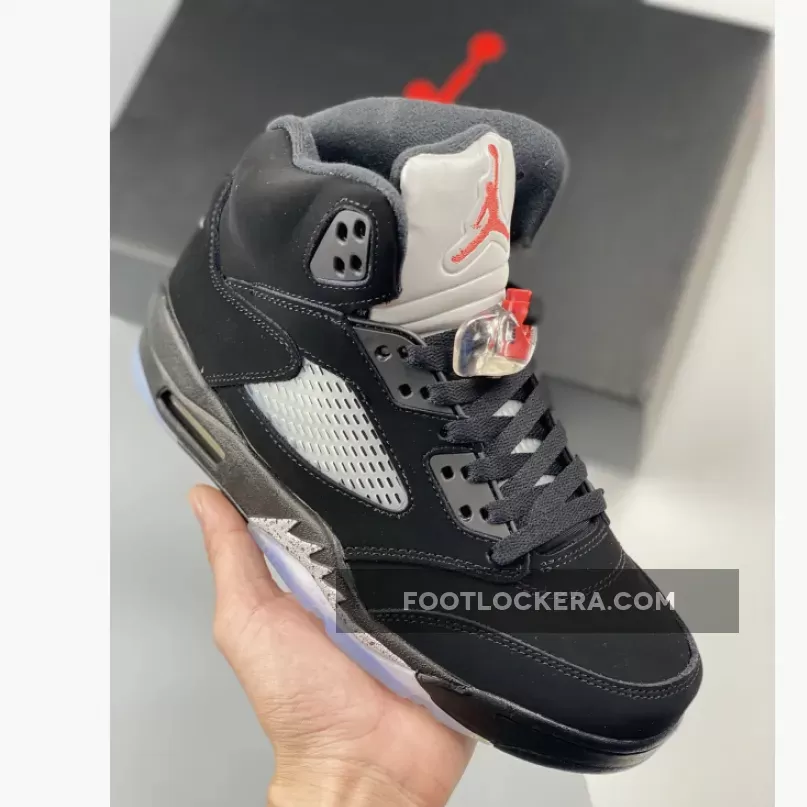 Air Jordan 5 Og 'Metallic' AJ5 Black Silver #jordan 5 metallic black