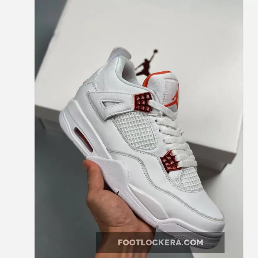 jordan 4 orange blue white