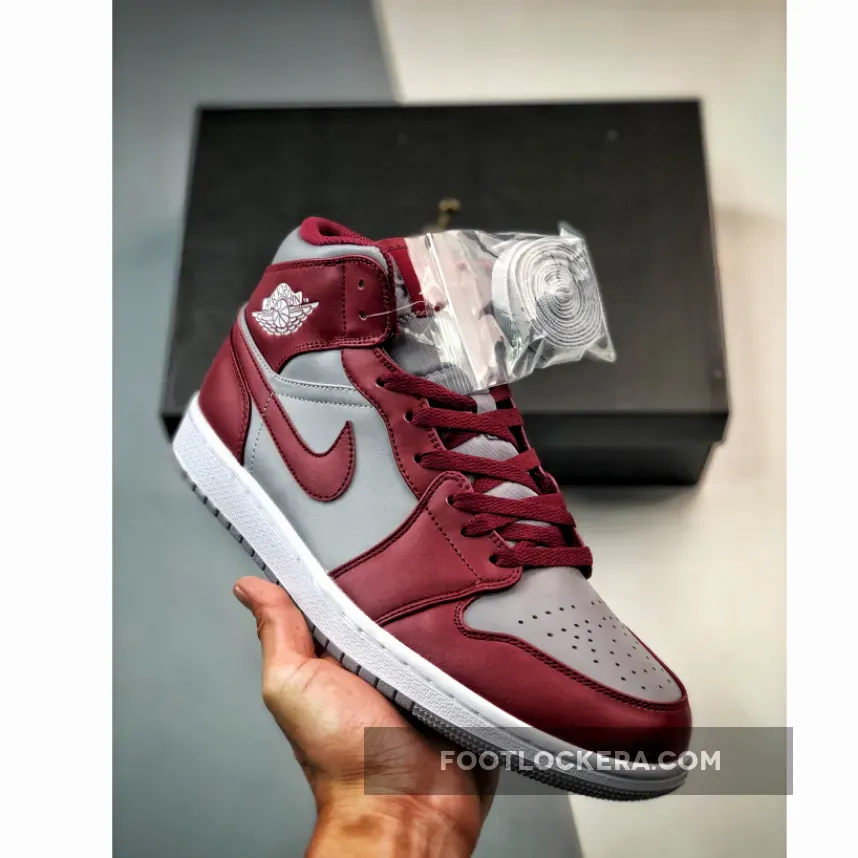 Air Jordan 1 Mid Team Red DQ8426-615 / jordan 1 mid cherry