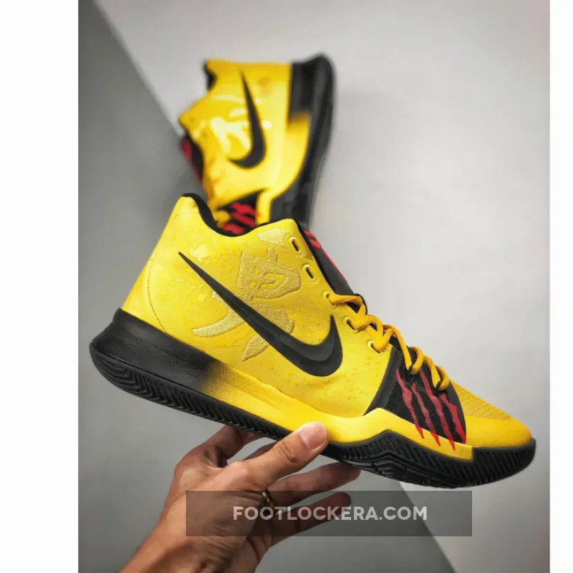 Nike Kyrie 3 'Bruce Lee' Tour Yellow/Black kyrie bruce lees